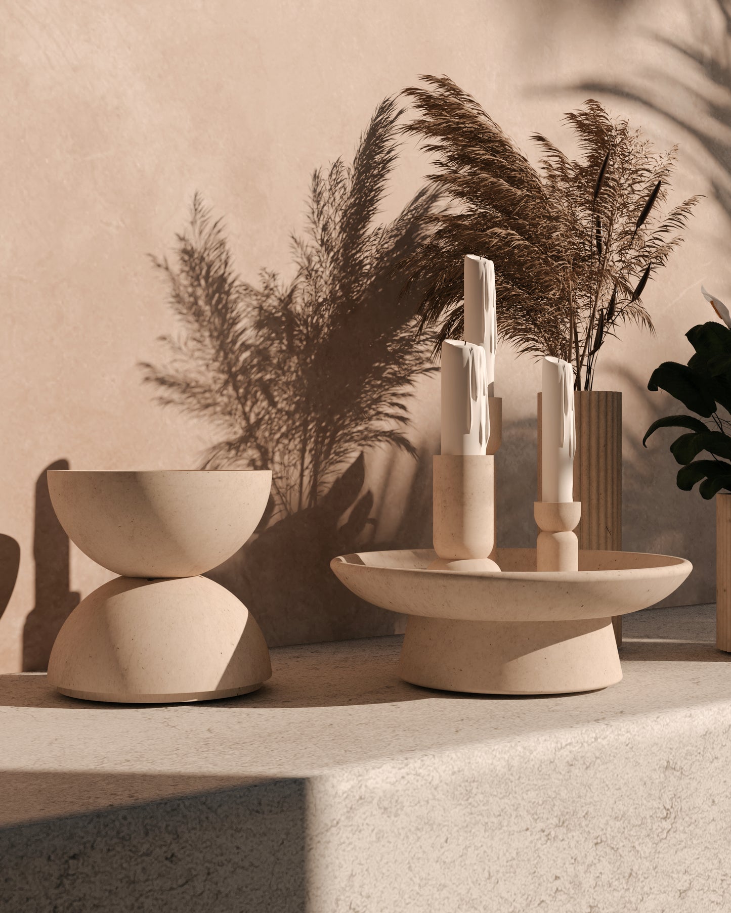 Bowl Roca + Set de Candelabros