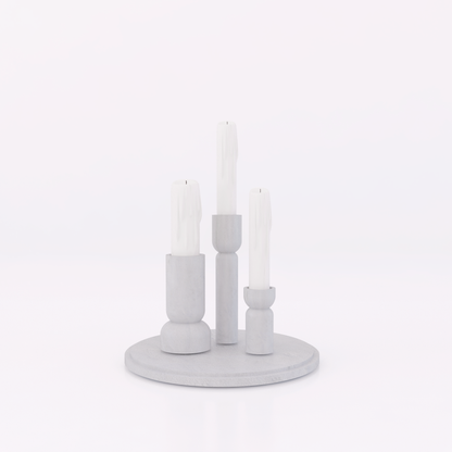 Set de Candelabros + Base