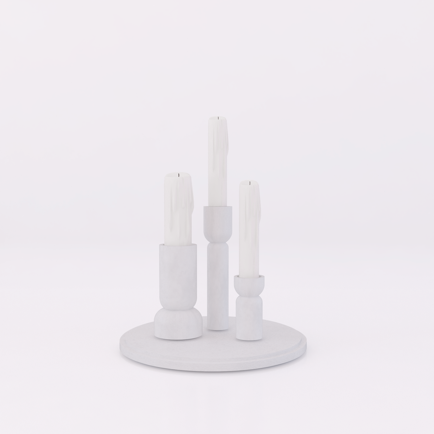 Set de Candelabros + Base