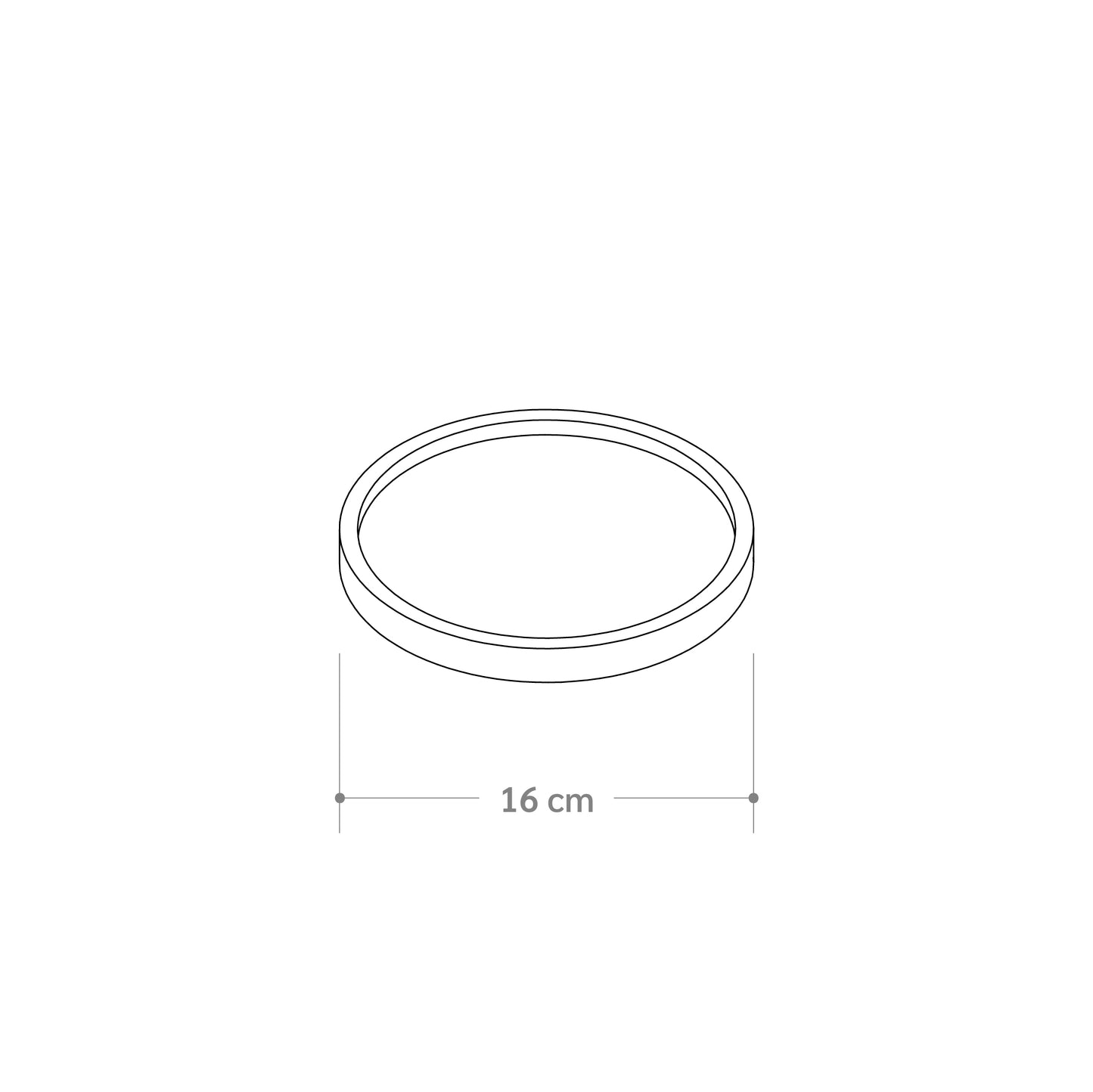 Bandeja Circular S