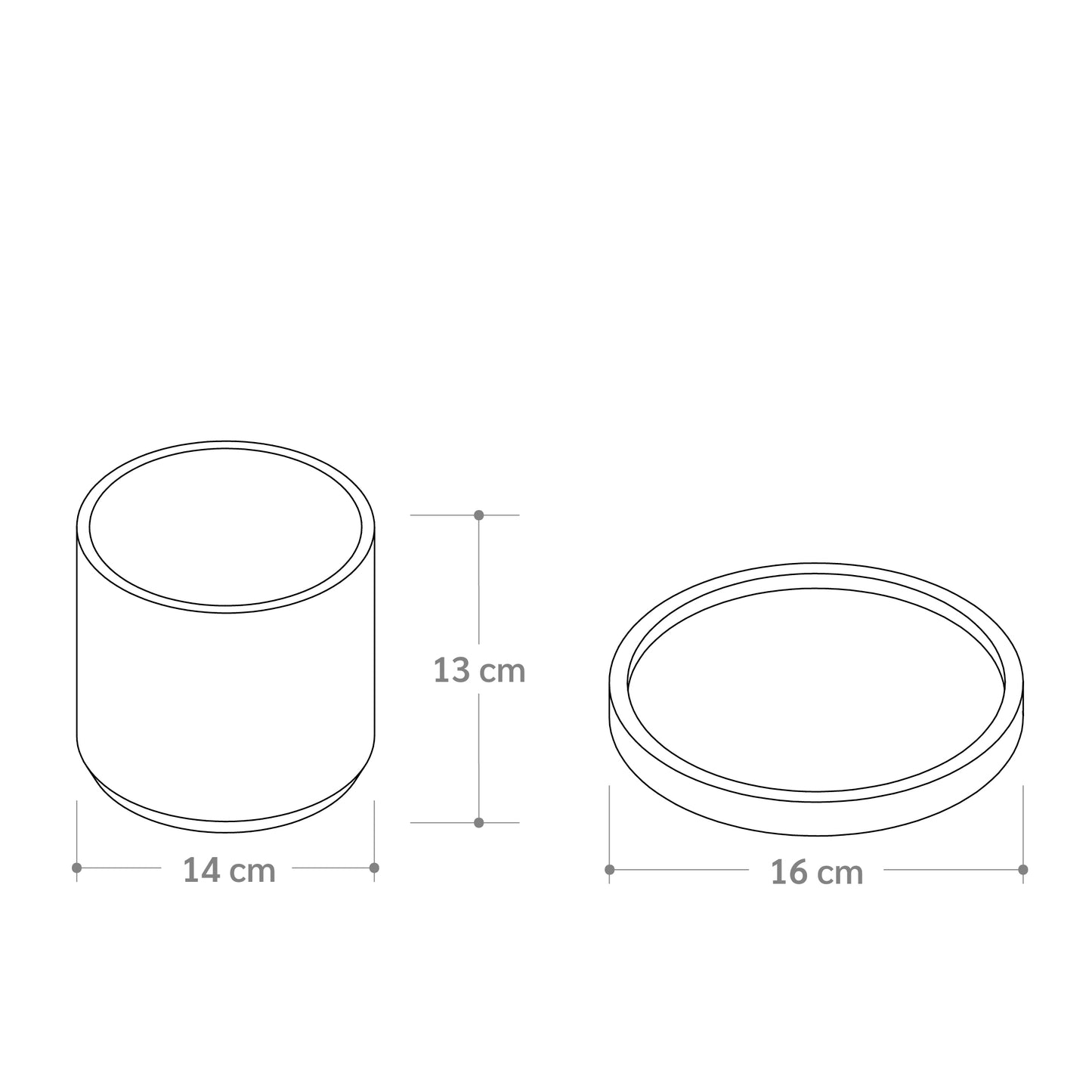 Matera Circular M + Bandeja